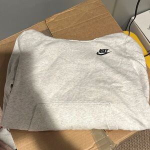 Nike Light white Pullover with Logo